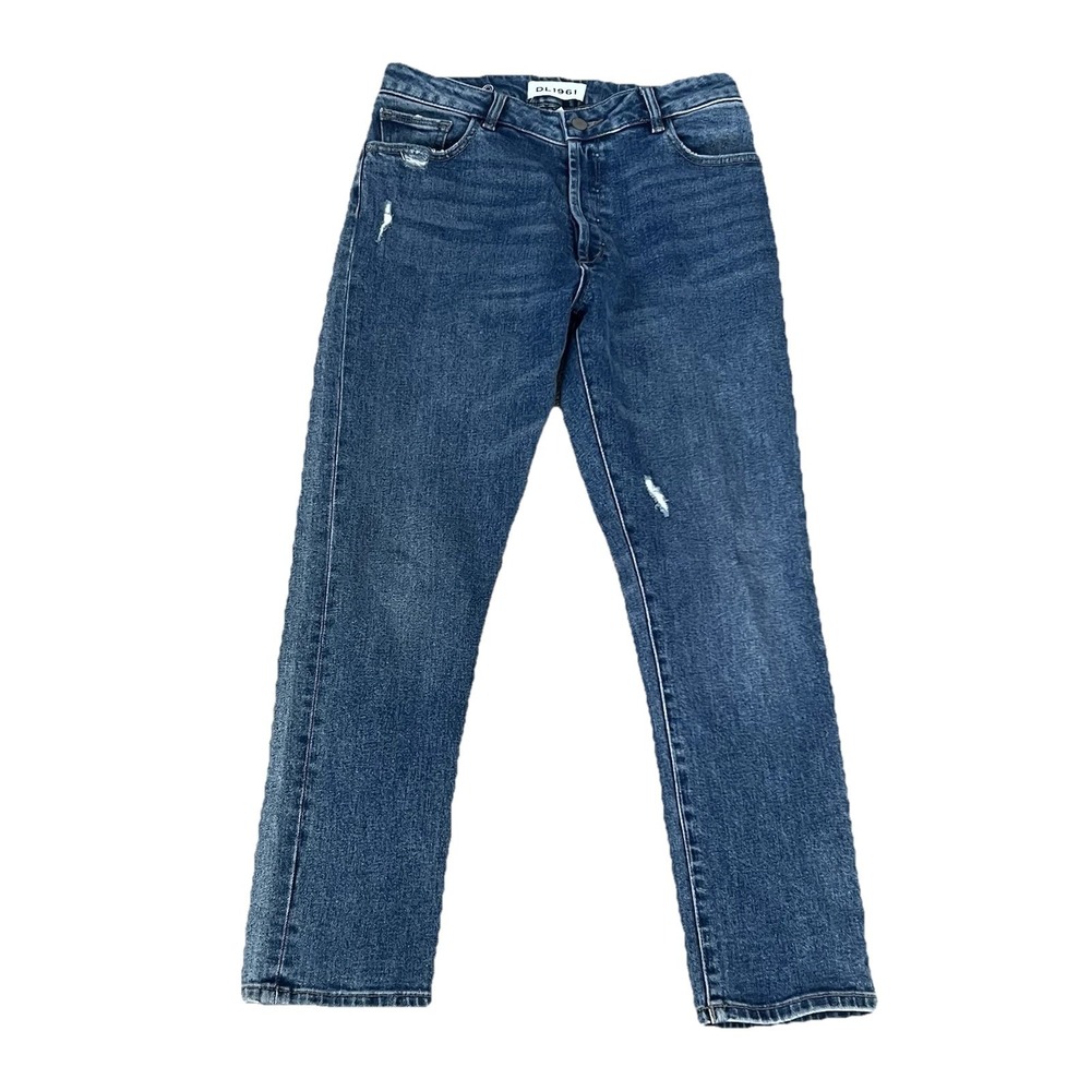 DL1961 Bella Vintage Slim Cropped Jeans Women's 28 Stretch Medium Wash Normcore